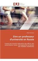 Etre Un Professeur d'Université En Russie