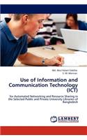 Use of Information and Communication Technology (ICT)