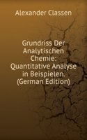 Grundriss Der Analytischen Chemie: Quantitative Analyse in Beispielen. (German Edition)