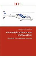 Commande automatique d'hélicoptères