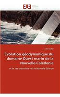 Évolution géodynamique du domaine ouest marin de la nouvelle-calédonie