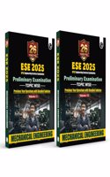 PW UPSC ESE Topicwise Previous Years Solved Questions 26 Years PYQs Mechanical Engineering Preliminary Examination Volume 1 & 2 Combo Set of 2 Books