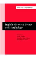 English Historical Syntax and Morphology