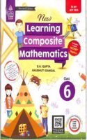 Learning Composite Mathematics Textbook for Class 6, Educational Book with QR Code 2025