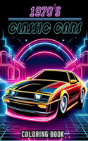 1970's Classic Cars Coloring Book