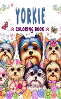 Yorkie Coloring book
