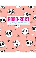 2020-2021 Daily Weekly and Monthly Planner