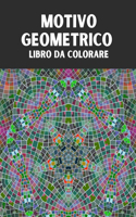 Motivo geometrico libro da colorare