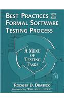 Best Practices for the Formal Software Testing Process: A Menu of Testing Tasks(Dorset House eBooks)