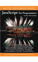 JavaScript for Programmers