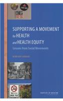 Supporting a Movement for Health and Health Equity