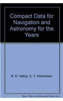 Compact Data for Navigation and Astronomy for the Years 1991-1995