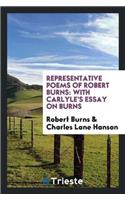 Representative Poems of Robert Burns