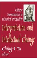 Interpretation and Intellectual Change