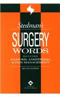 Stedman's Surgery Words