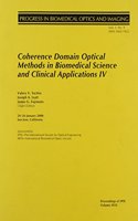 Coherence Domain Optical Methods In Biomedical Science and Clinical Applications Iv-3915