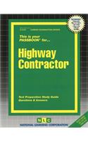 Highway Contractor: Passbooks Study Guide