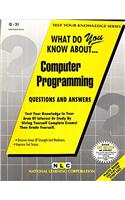 Computer Programming: Passbooks Study Guide