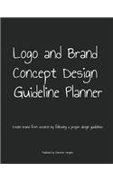 Logo and Brand Concept Design Guideline Planner