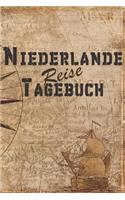 Niederlande Reise Tagebuch: 6x9 Reise Journal I Notizbuch mit Checklisten zum Ausfüllen I Perfektes Geschenk für den Trip nach Niederlande für jeden Reisenden