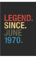 Legend Since June 1970