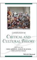Companion to Critical and Cultural Theory