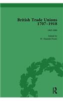 British Trade Unions, 1707-1918, Part II, Volume 5