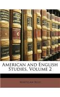 American and English Studies, Volume 2