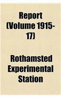 Report (Volume 1915-17)