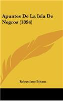 Apuntes de La Isla de Negros (1894)
