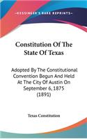 Constitution of the State of Texas