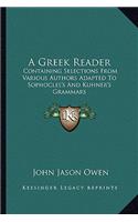 A Greek Reader