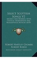 Select Scottish Songs V2