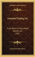 Annotated Finding List