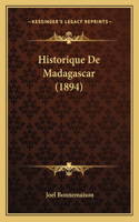 Historique De Madagascar (1894)