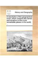A description of the geographical clock