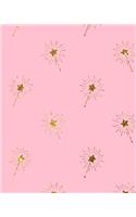 Pink Princess Composition Notebook - Large Ruled Notebook - 8x10 Lined Notebook (Softcover Journal / Notebook / Diary)