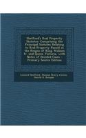 Shelford's Real Property Statutes
