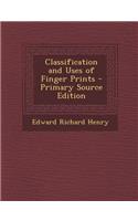 Classification and Uses of Finger Prints