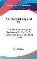 A History Of England V1
