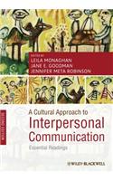 A Cultural Approach to Interpersonal Communication