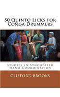 50 Quinto Licks for Conga Drummers