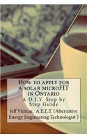 How to apply for a solar microFIT in Ontario