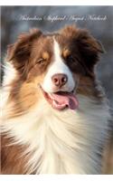 Australian Shepherd August Notebook Australian Shepherd Record, Log, Diary, Special Memories, to Do List, Academic Notepad, Scrapbook & More