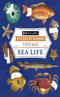 Brain Games - Sticker by Number - Vintage: Sea Life (28 Images to Sticker): (Brain Games - Sticker by Number)