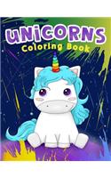 Unicorns Coloring Book