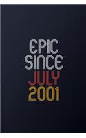 Epic Since July 2001