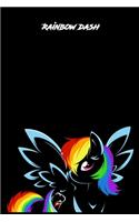 Rainbow Dash Notebook