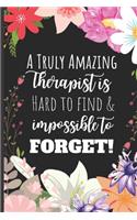 A Truly Amazing Therapist