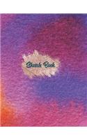Sketchbook Journal for Girls: 120 Pages of 8.5"x11" Blank Paper for Drawing, Sketching and Creative Doodling. Personalized Artist Notebook and Sketchbook Journal